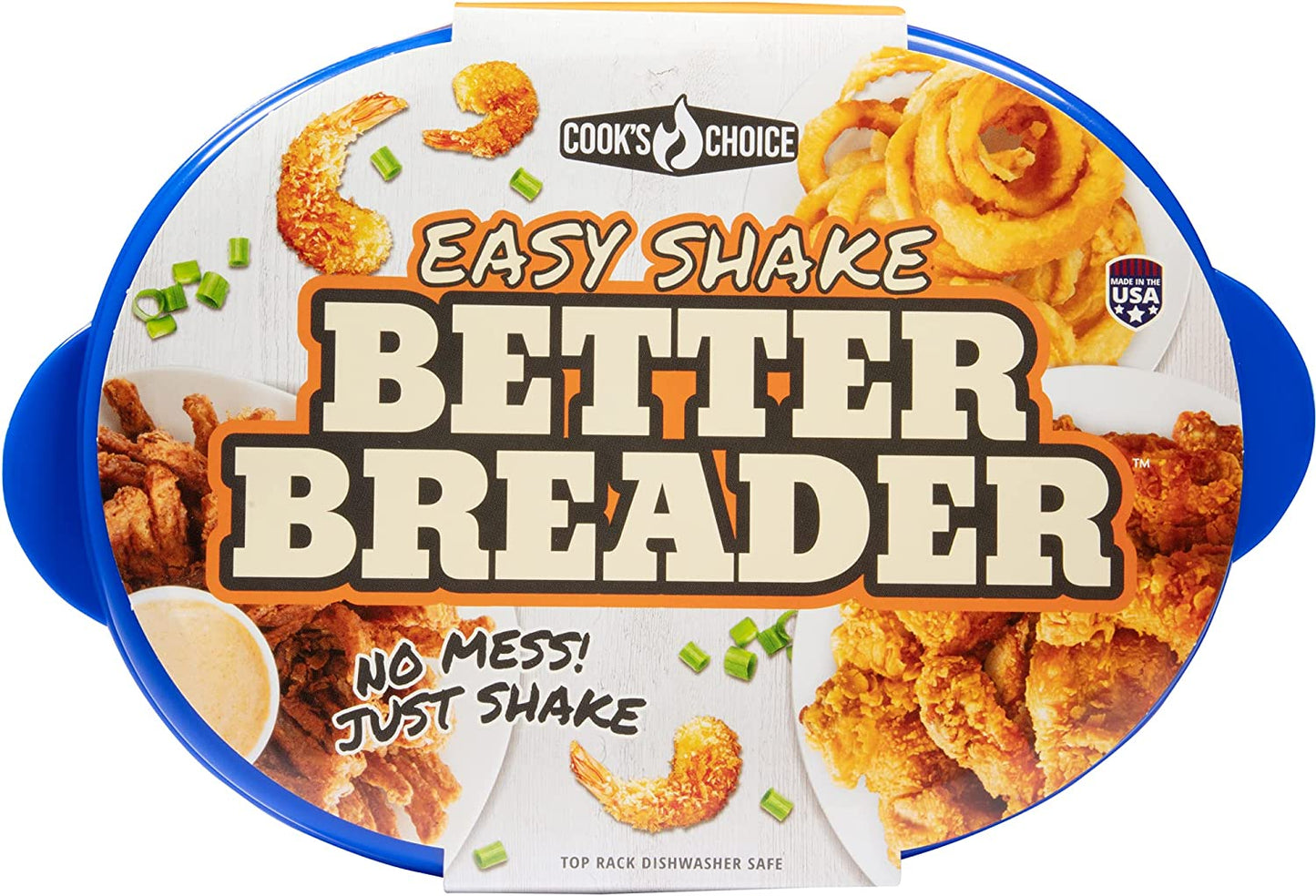 Original Better Breader Bowl - No Mess, Just Shake