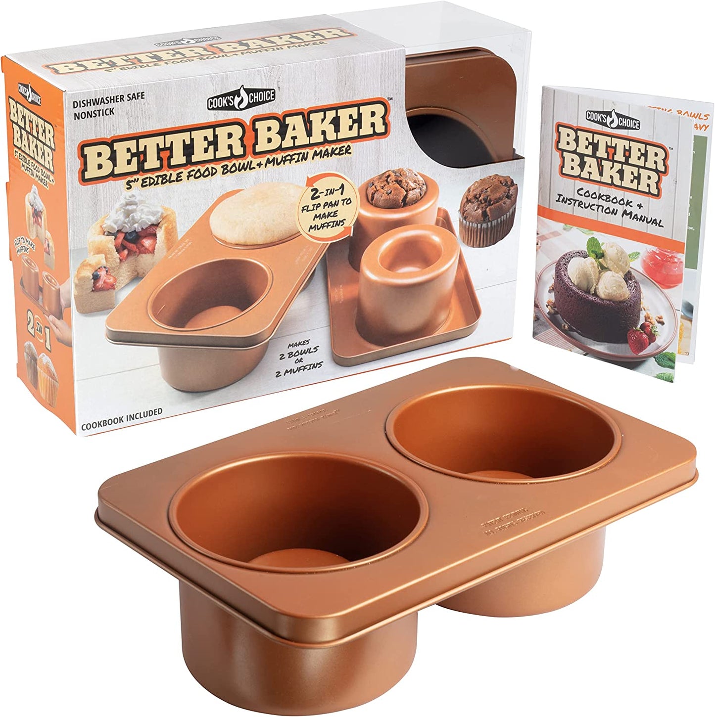 Better Baker 5" Dessert Bowl & Muffin Maker