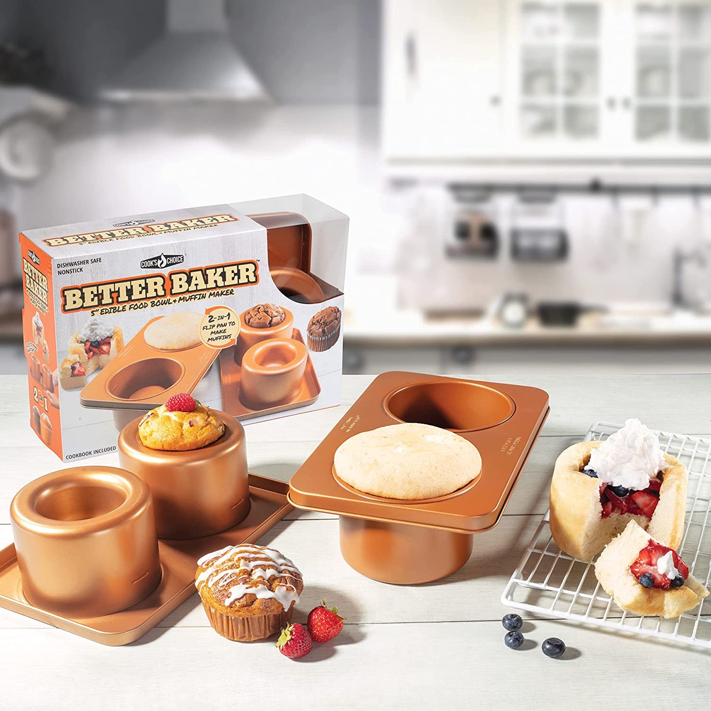 Better Baker 5" Dessert Bowl & Muffin Maker