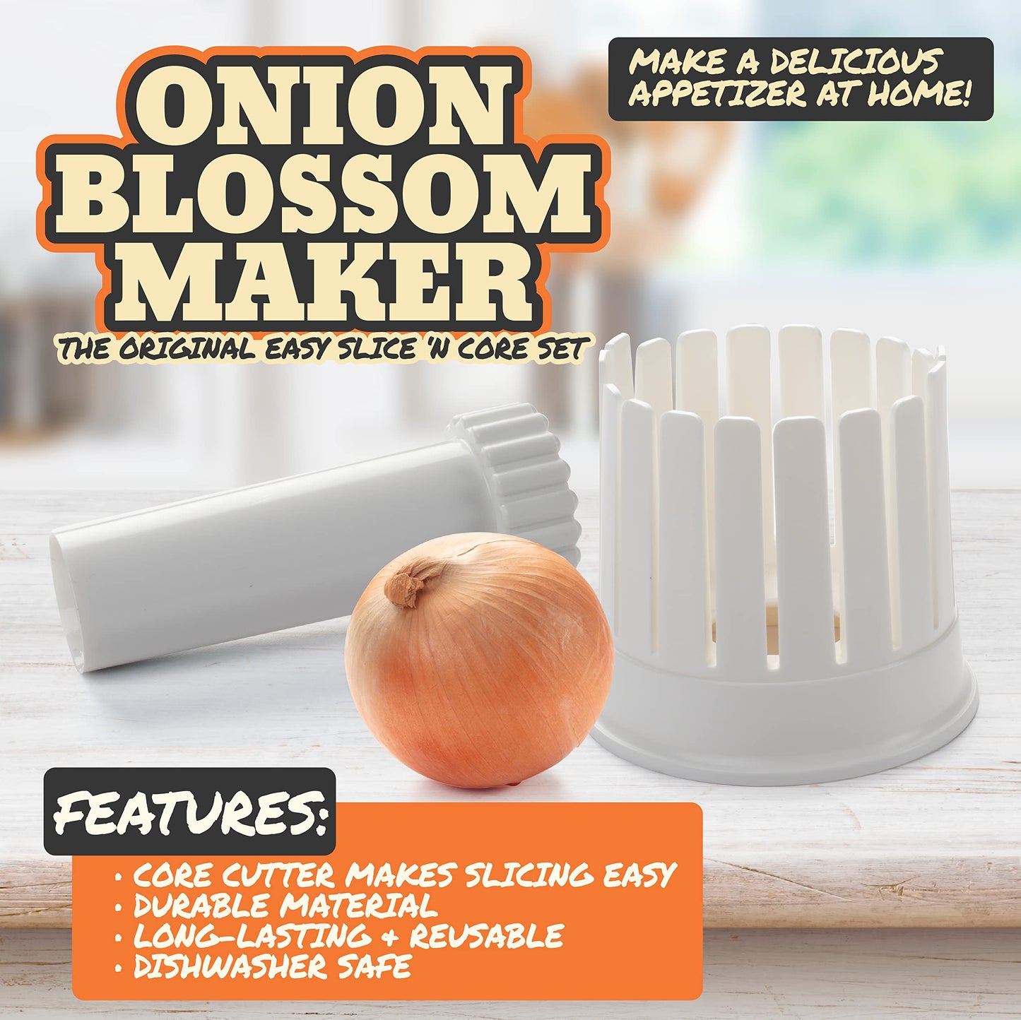 Onion Blossom Maker - The Original Easy Slice 'N Core Set