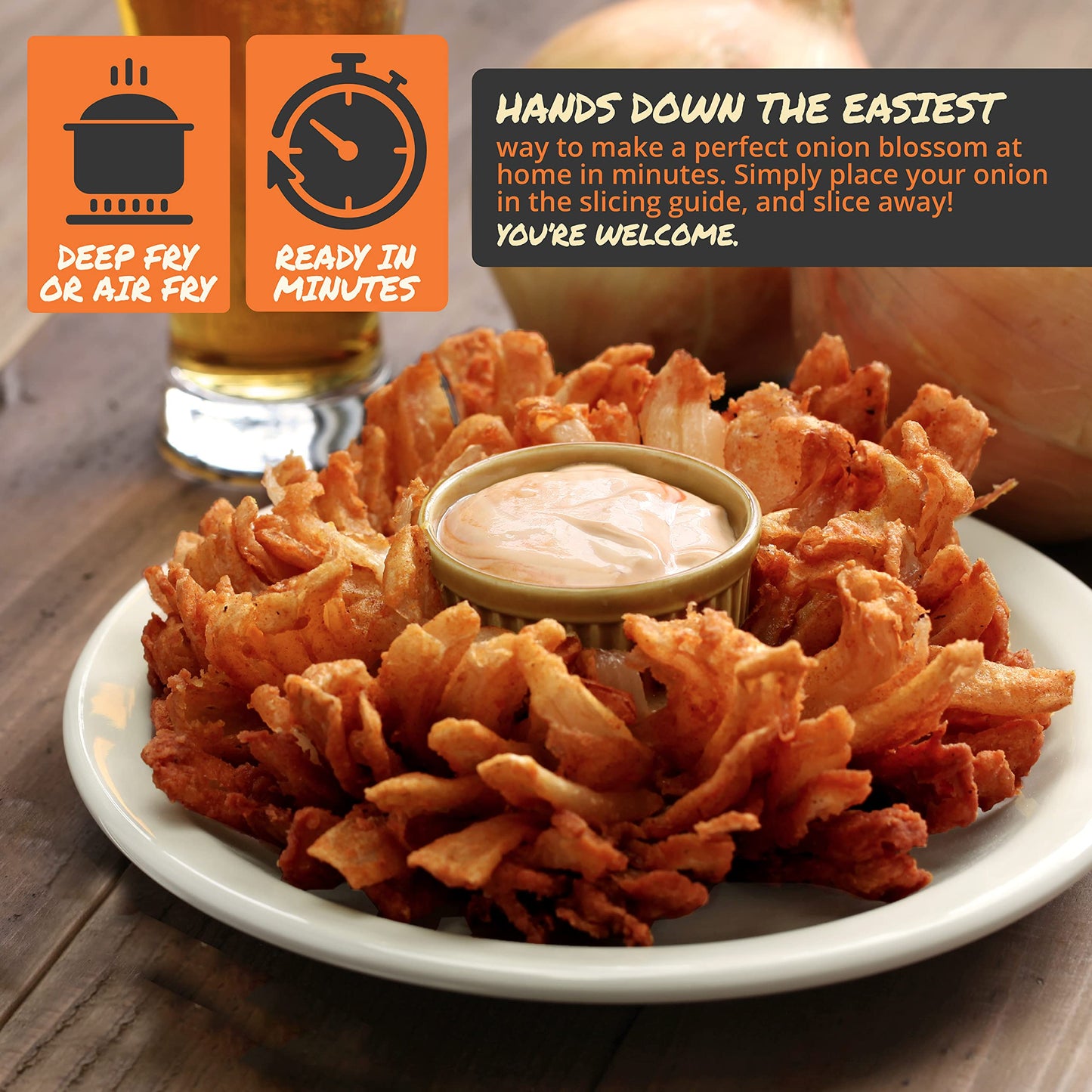 Onion Blossom Maker - The Original Easy Slice 'N Core Set
